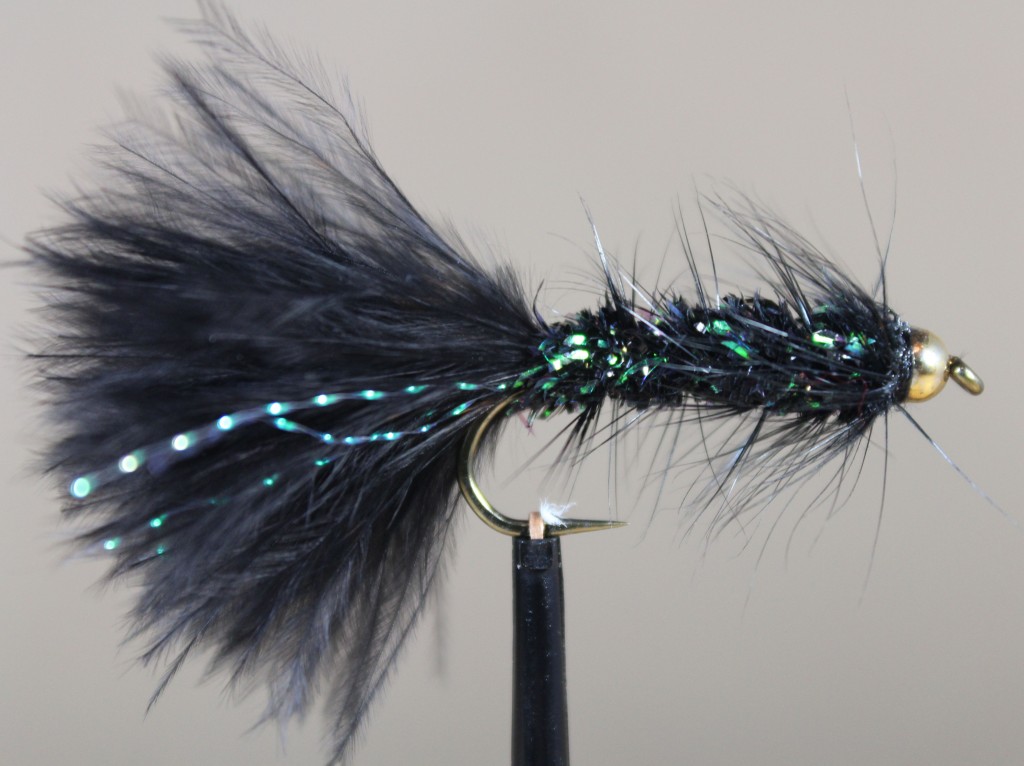 black sparkle bugger
