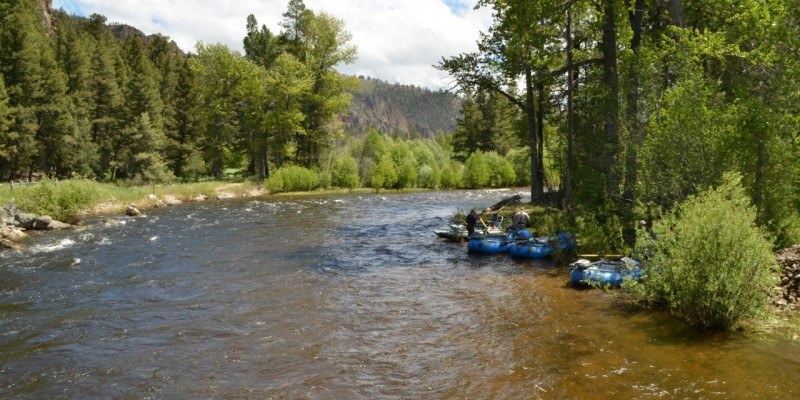 CATCH rafts on Rock Creek
